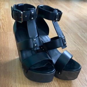 Leather Allsaints “Rotchko Wedge”